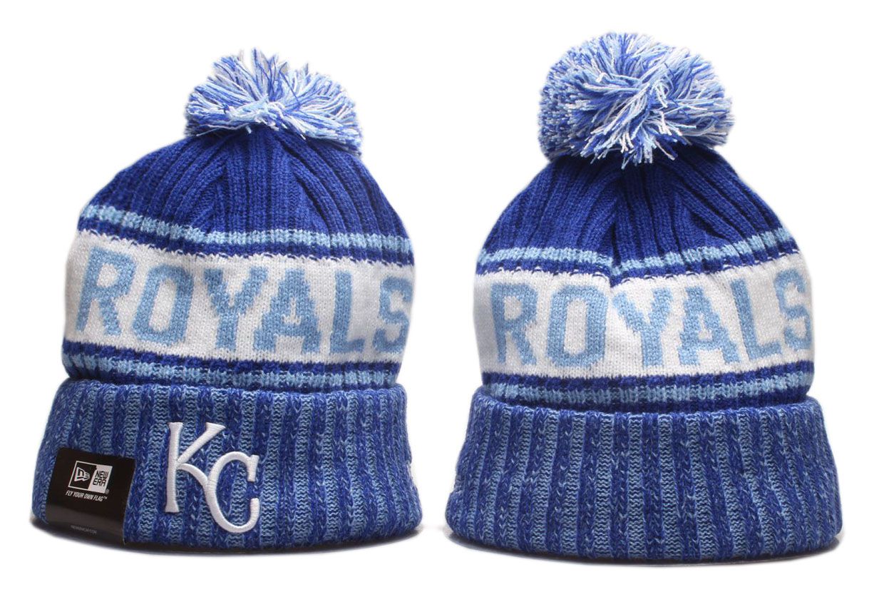 2023 MLB Kansas City Royals beanies ypmy